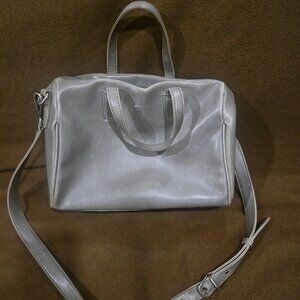 Matt & Nat Gray Vegan Bowling Bag